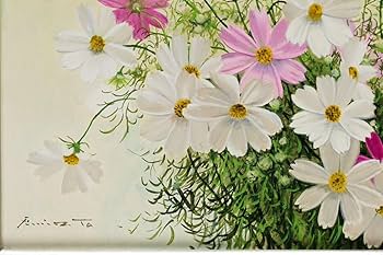 作家不明『コスモス』油彩画【真作保証】 絵画 Yahoo!オークション - 【FCP】 真作保証 小杉小二郎 油彩画20